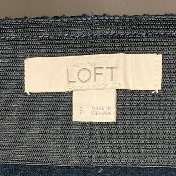 Loft Navy Pencil Skirt - Picture 4 of 5